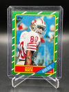 1986 Topps - Jerry Rice RC #161 EX