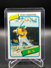 1980 Topps - Rickey Henderson RC #482 EX