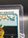 1980 Topps - Rickey Henderson RC #482 EX