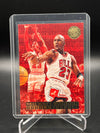 1995-96 Fleer Ultra Gold Medallion Double Trouble - Michael Jordan #3 NM