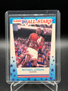 1989 Fleer All-Star Sticker - Michael Jordan #3 - EX