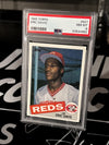 1985 Topps #627 - Eric Davis RC - PSA 8