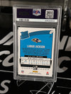 2018 Donruss Rated Rookie - #317 - Lamar Jackson RC - PSA 9