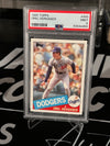 1985 Topps #493 - Orel Hershiser RC - PSA 9 - Dodgers