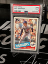 1985 Topps #493 - Orel Hershiser RC - PSA 9