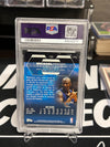 2002 Topps Finest #100 - Michael Jordan - PSA 9